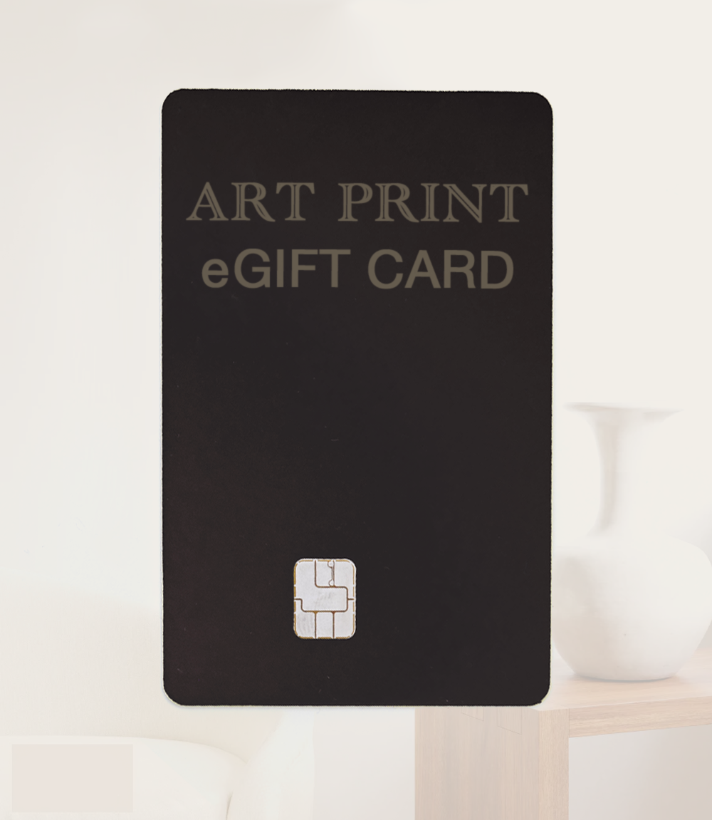 Art Print Gift Card